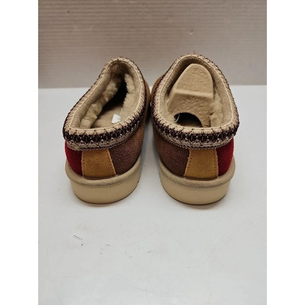 UGG Men's  Rare Tasman Chestnut and Samba Red size 10